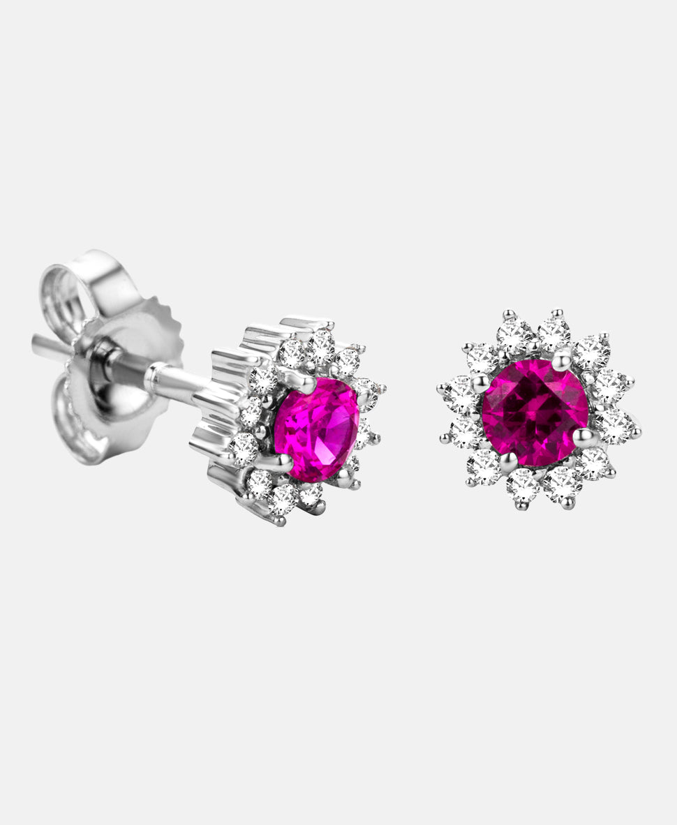 DIAMANT LETERNEL Earrings Silver